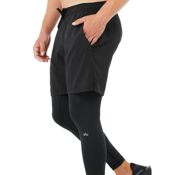 Alo yoga Stability 2-In-1 Pant black - Picture 10 of 10
